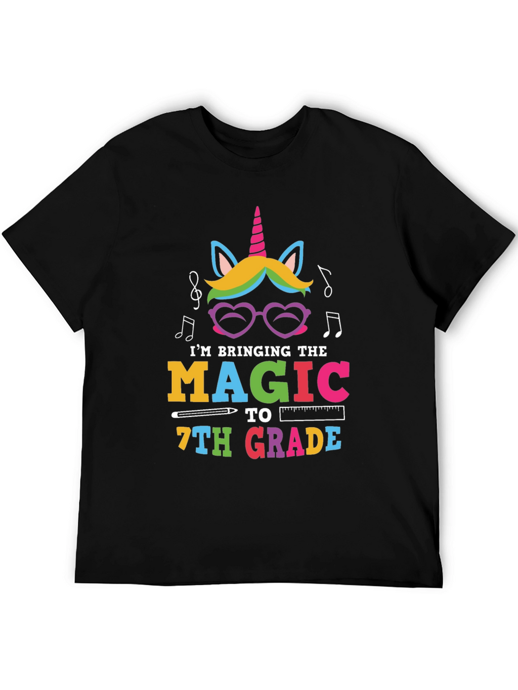 Magic 7th Grade Unicorn Teacher Shirt