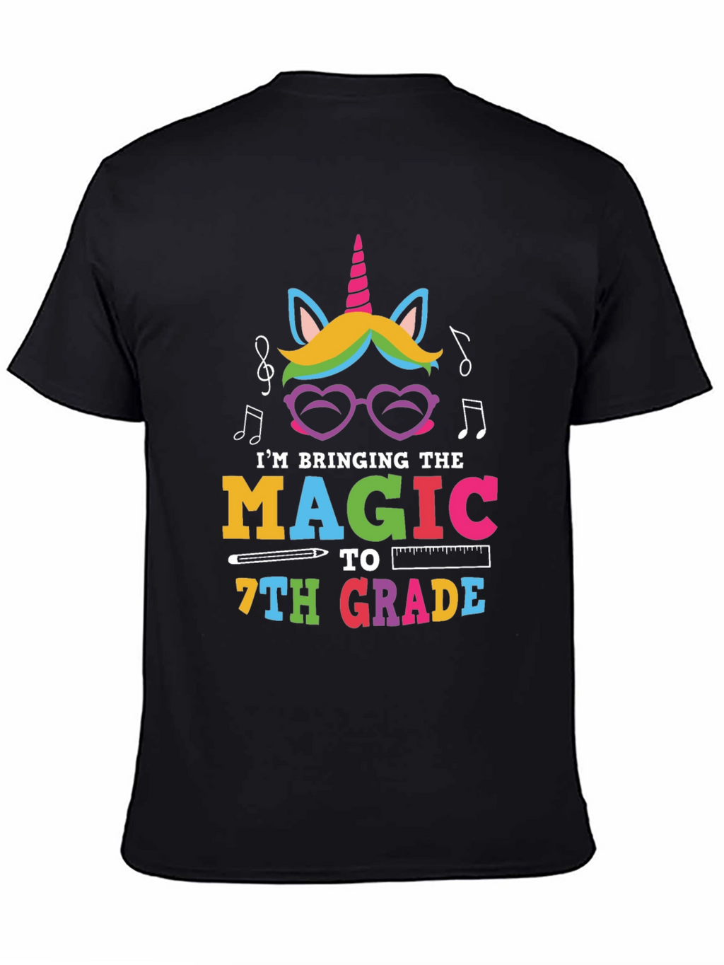 Magic 7th Grade Unicorn Teacher Shirt