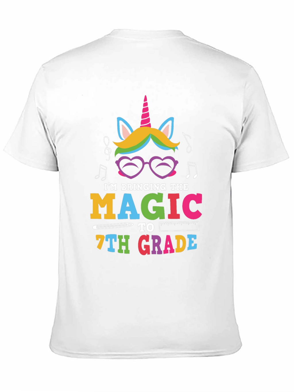 Magic 7th Grade Unicorn Teacher Shirt