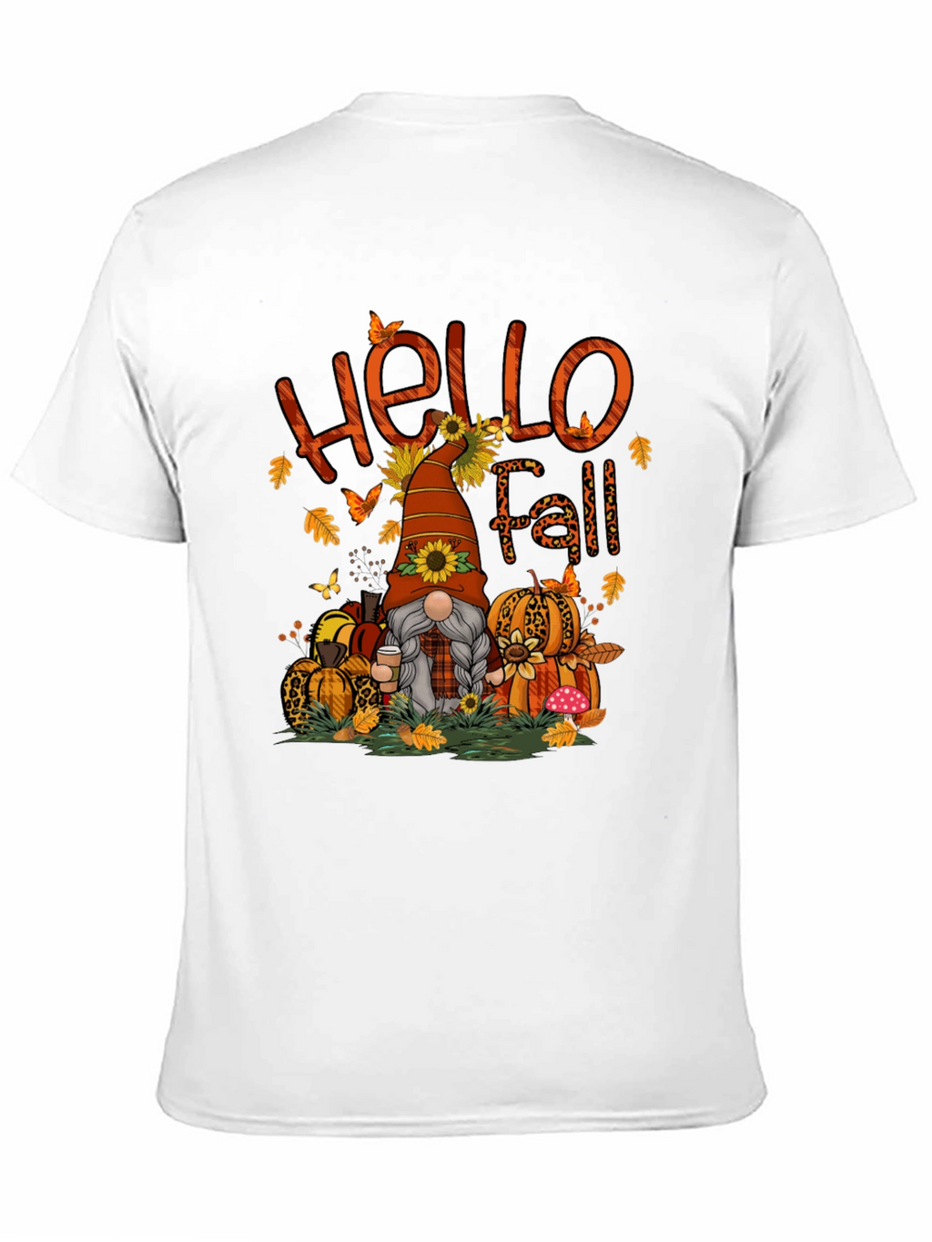 Hello Fall Gnome Graphic Tee