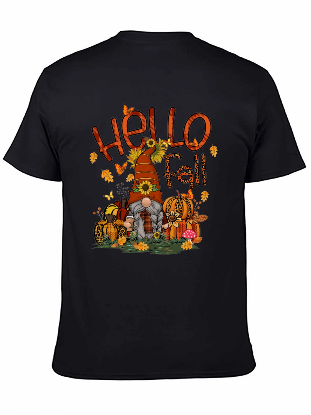 Hello Fall Gnome Graphic Tee