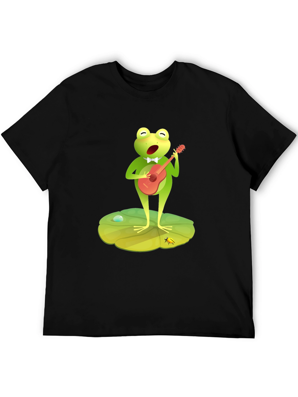 Frog Musician Graphic Tee