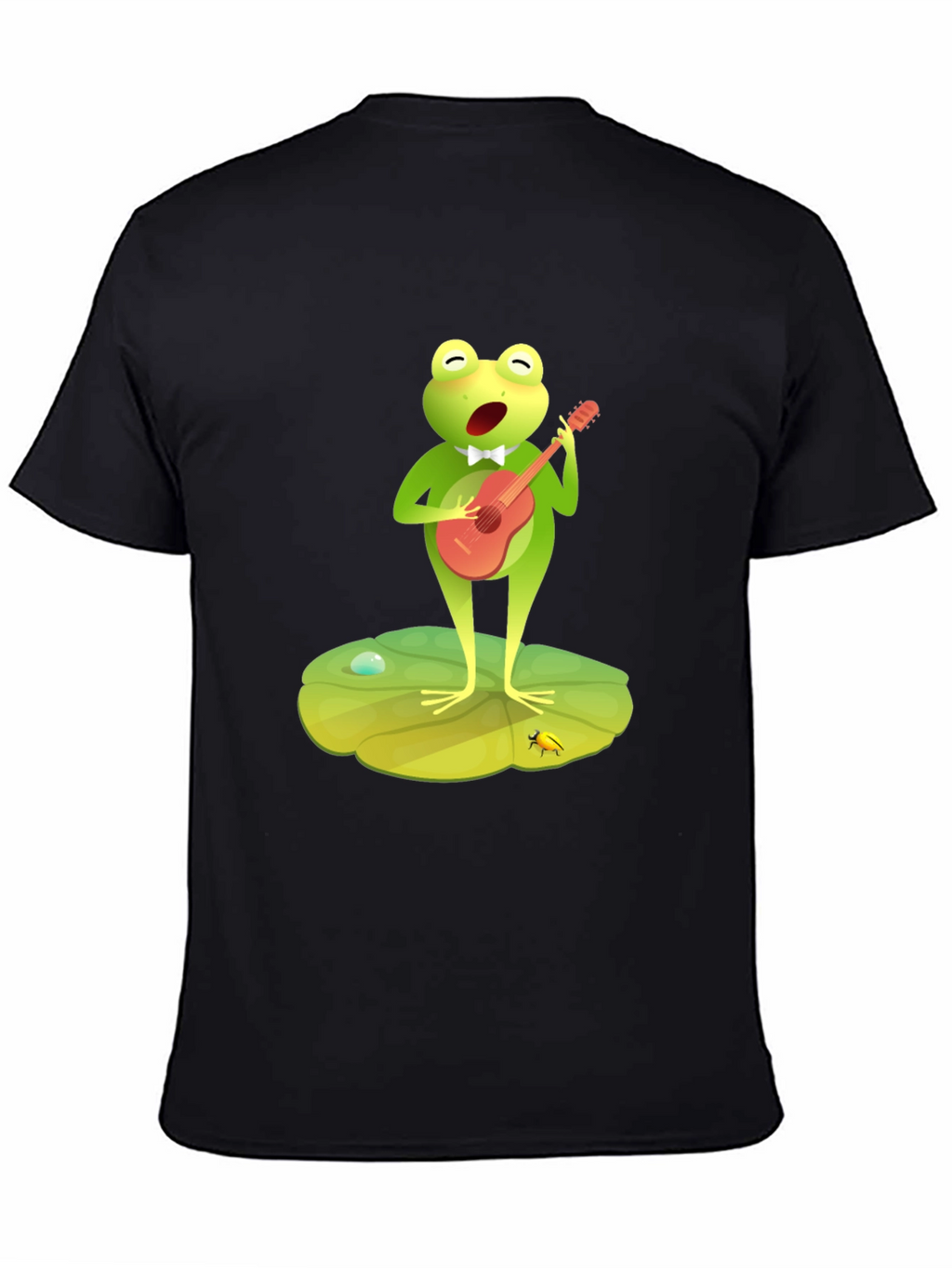 Frog Musician Graphic Tee