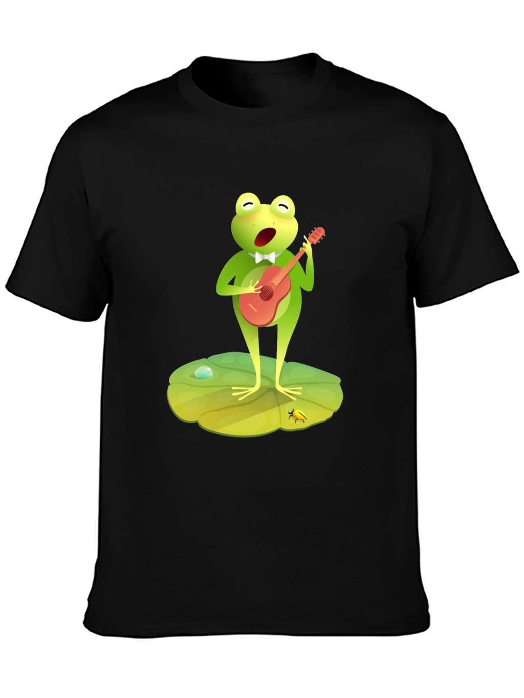 Frog Musician Graphic Tee