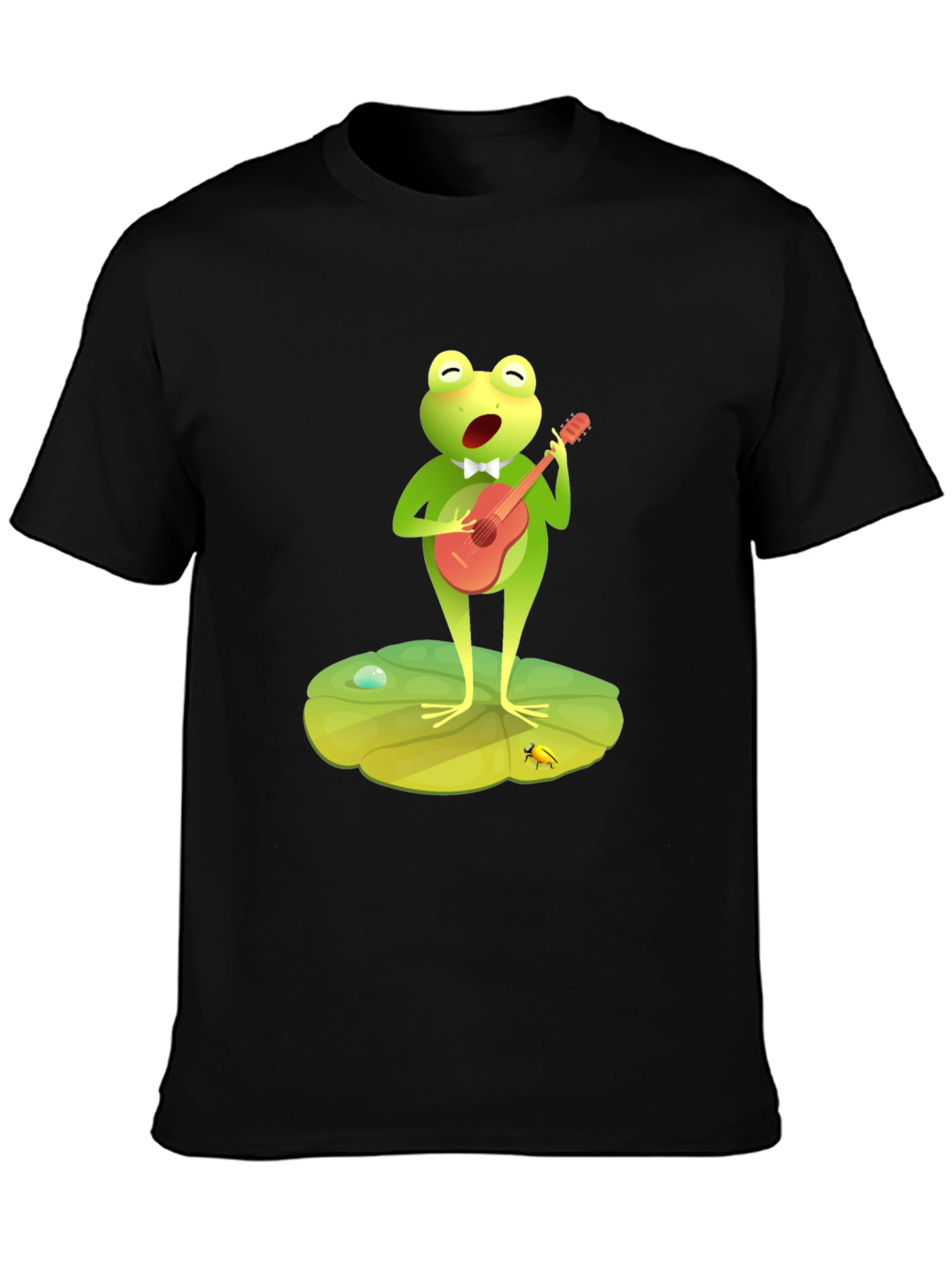 Frog Musician Graphic Tee