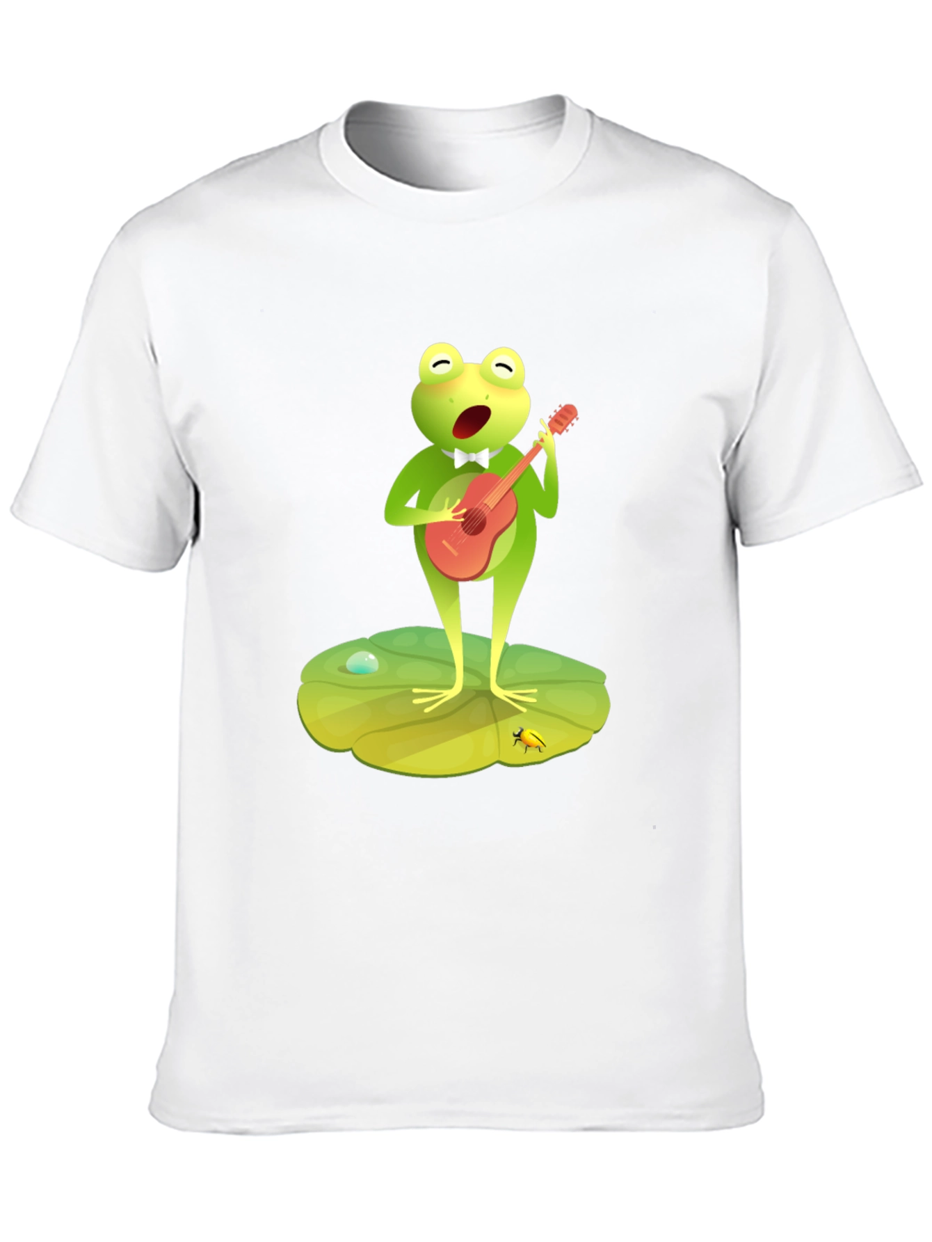 Frog Musician Graphic Tee