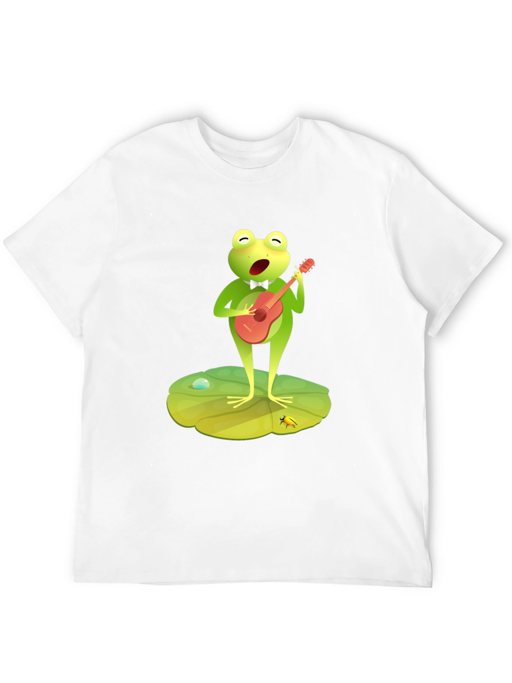 Frog Musician Graphic Tee