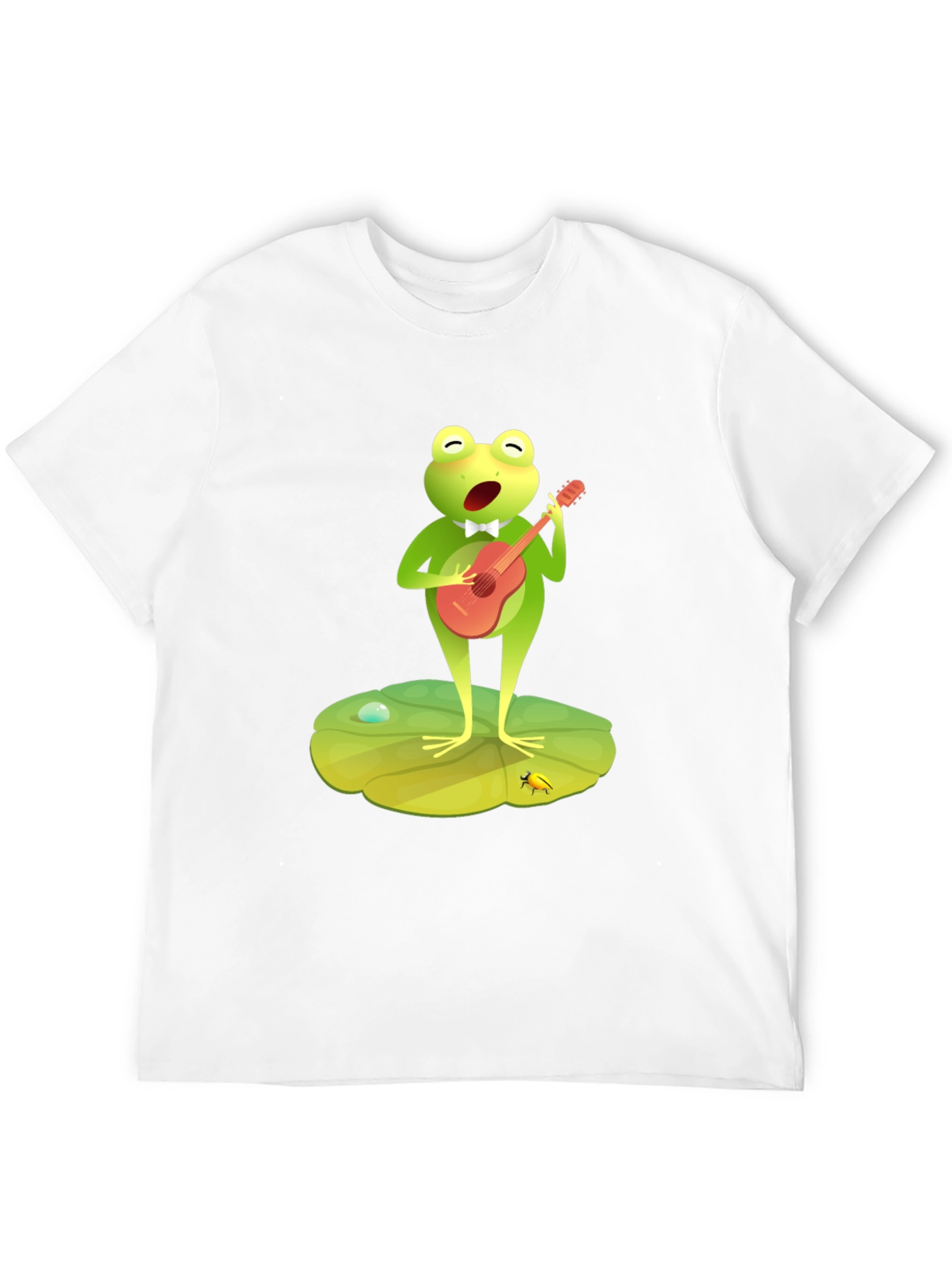 Frog Musician Graphic Tee
