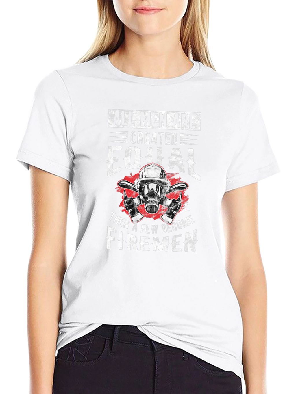 All Men Firemen Graphic Tee