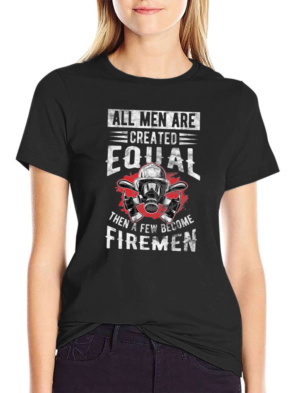 All Men Firemen Graphic Tee