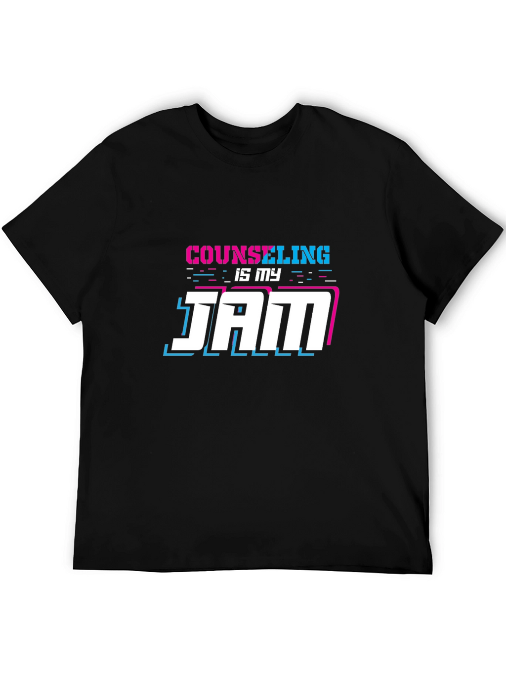 Counseling Is My Jam T-Shirt - Black