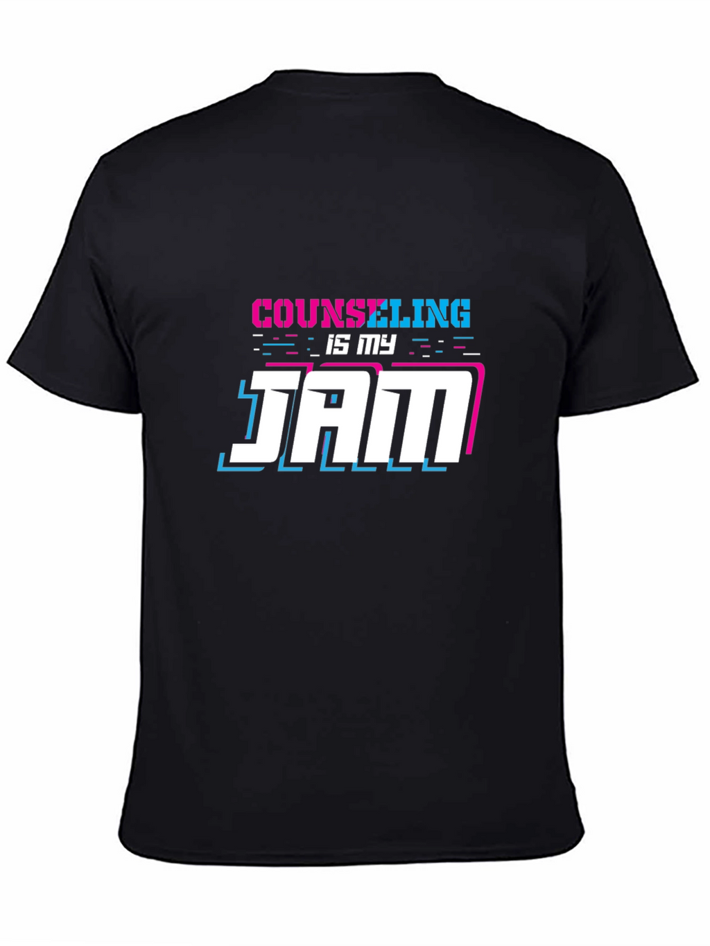 Counseling Is My Jam T-Shirt - Black