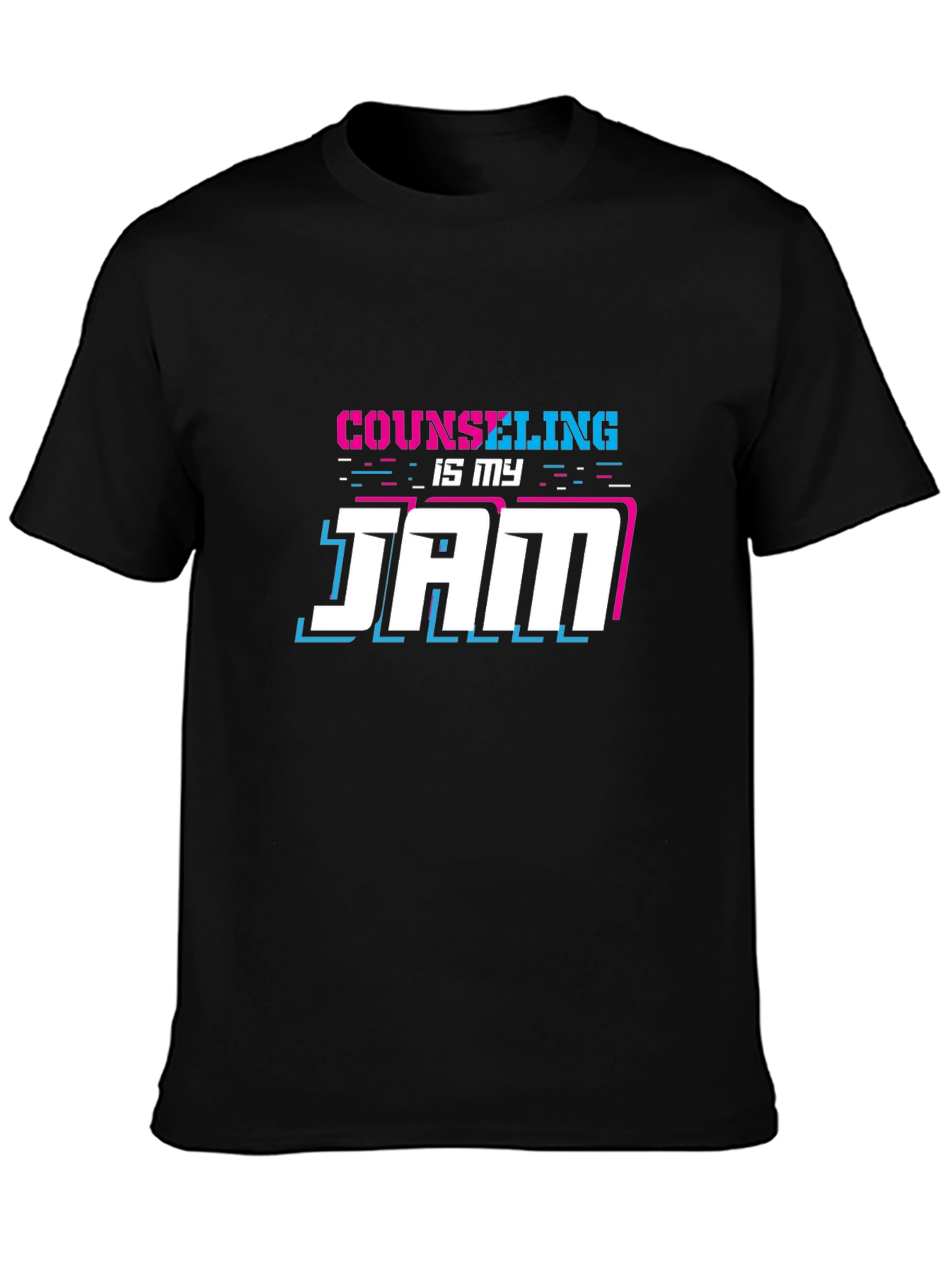 Counseling Is My Jam T-Shirt - Black