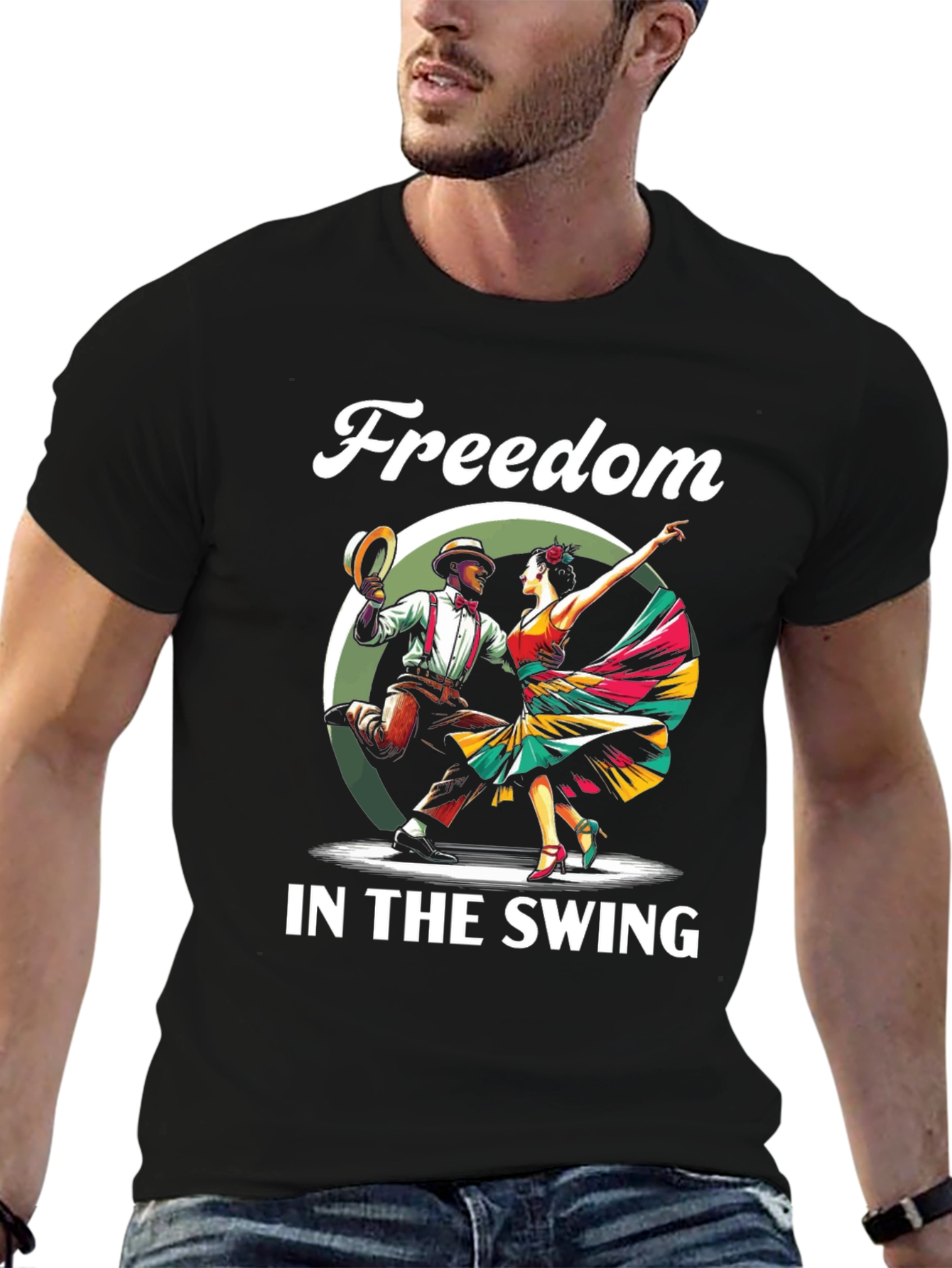 Freedom in the Swing Graphic T-Shirt