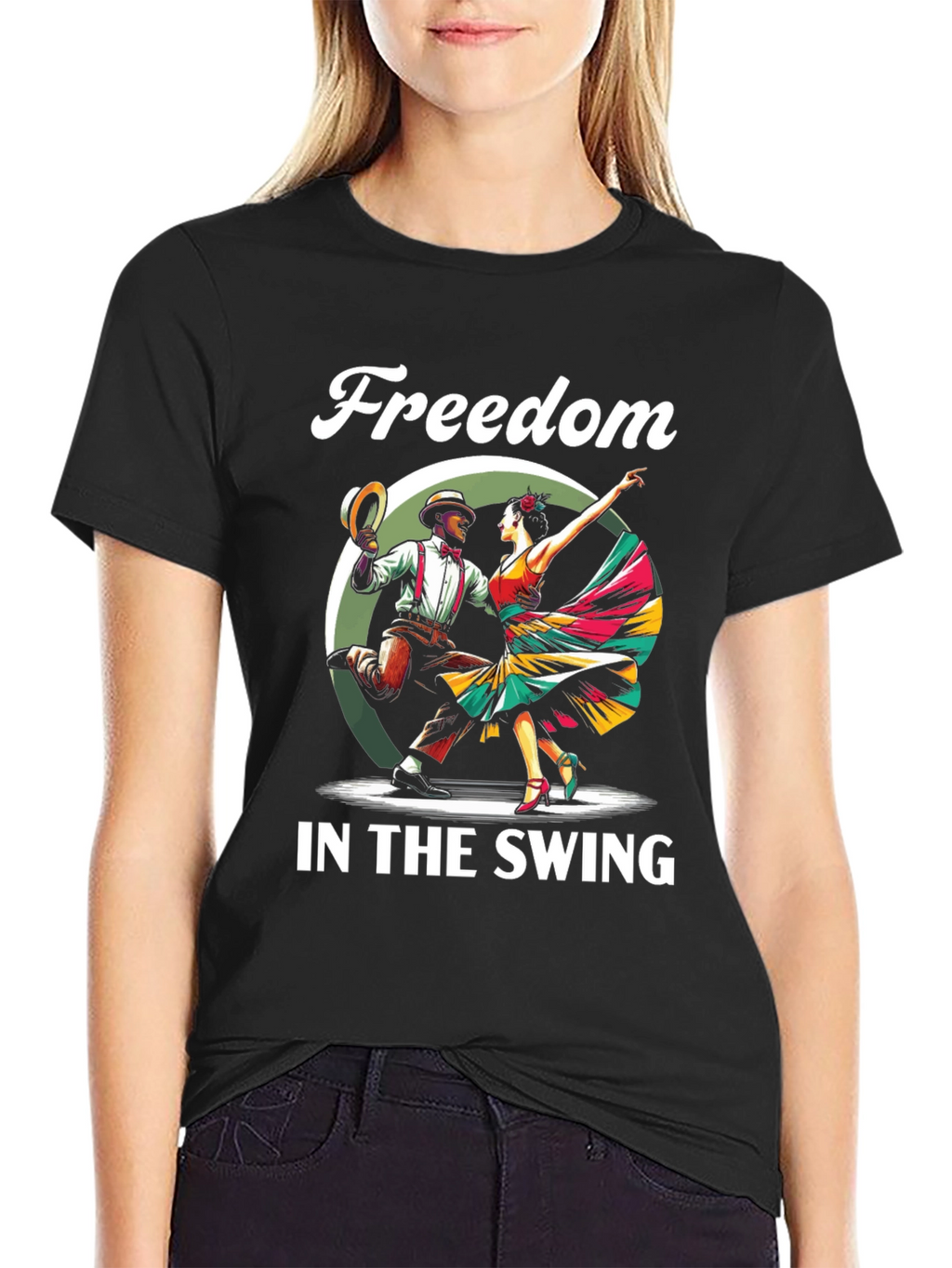 Freedom in the Swing Graphic T-Shirt