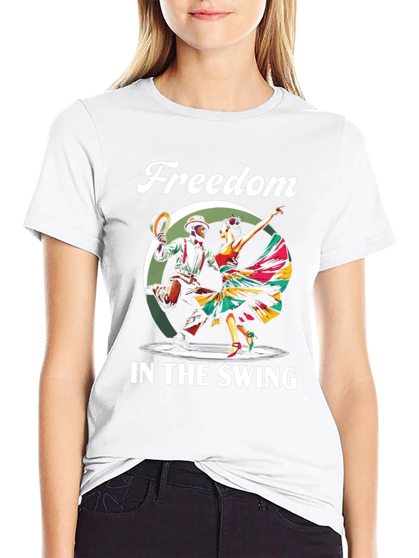 Freedom in the Swing Graphic T-Shirt