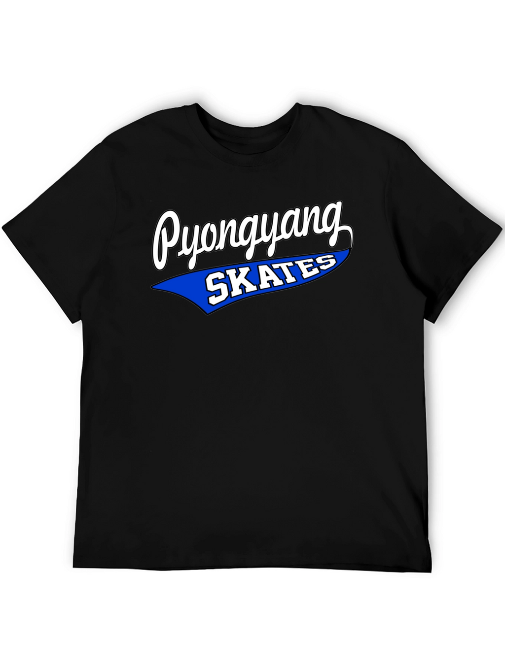 Pyongyang Skates Graphic Tee - Retro Style