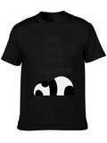 Funny Panda Sleep Attire T-Shirt