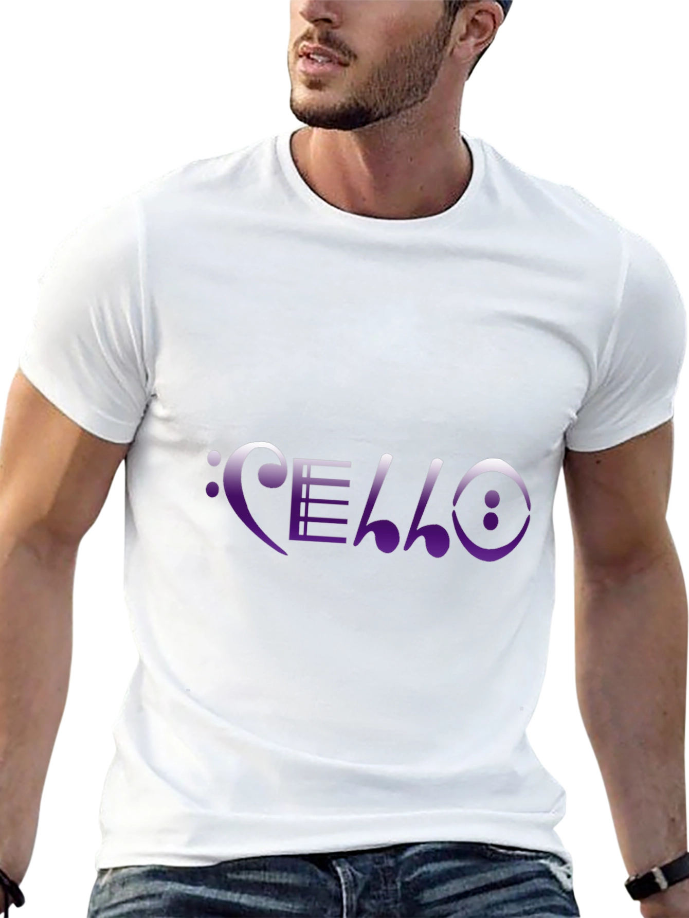 Cello Music T-Shirt - Instrument Inspired Design
