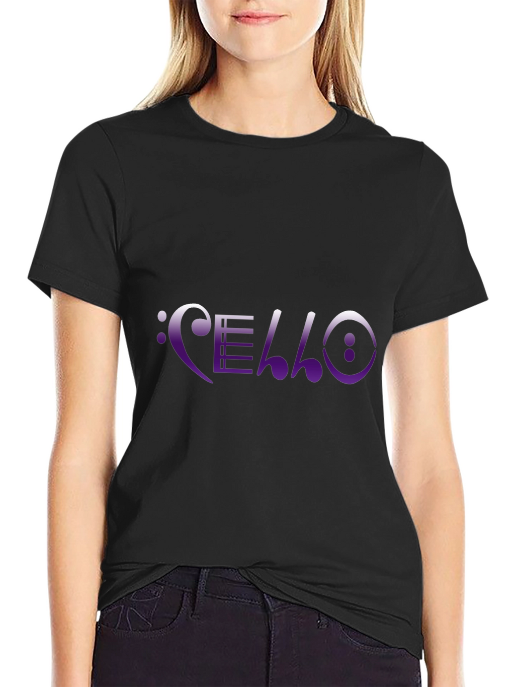 Cello Music T-Shirt - Instrument Inspired Design