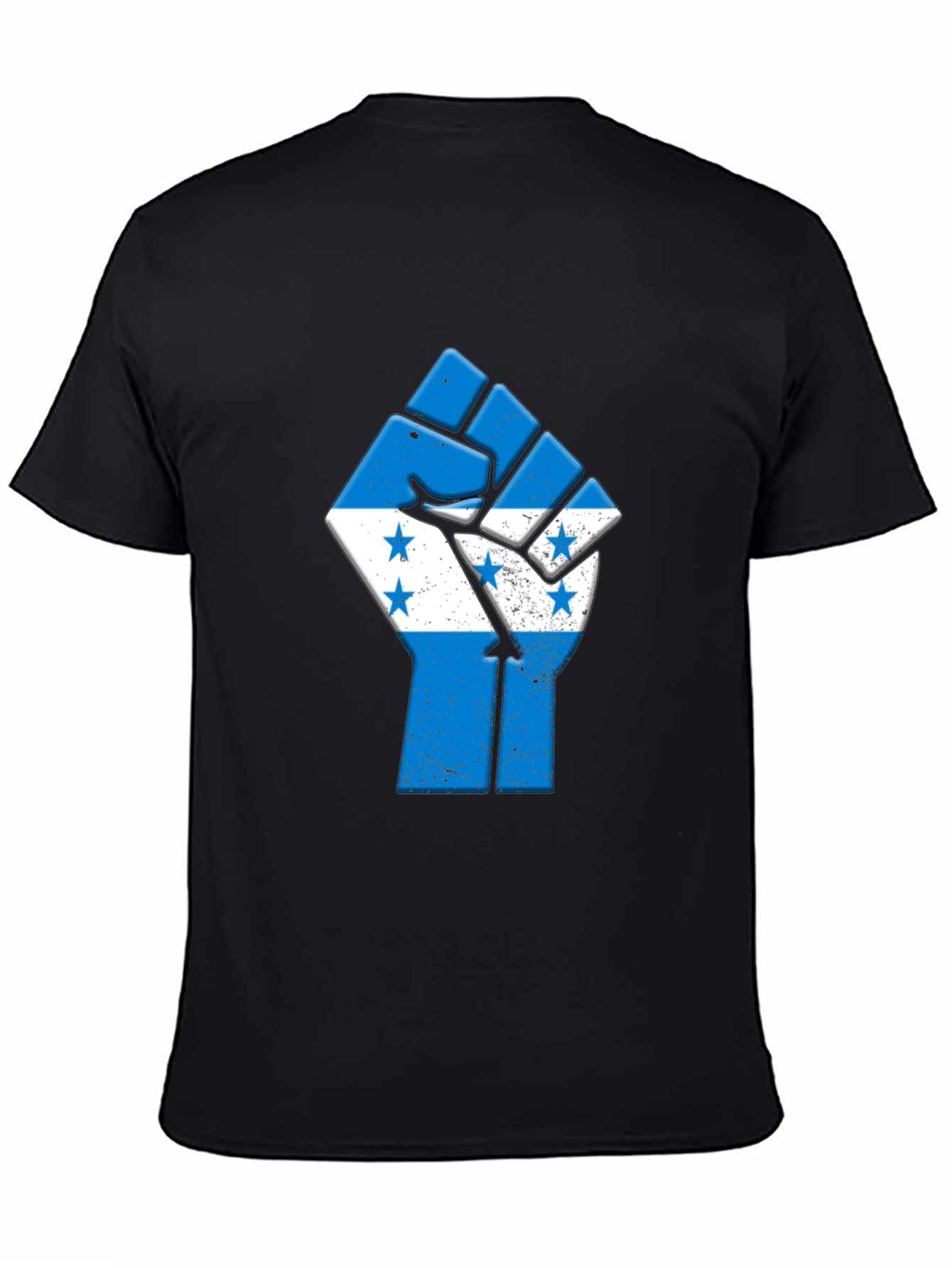 Honduras Fist T-Shirt - Black Pride Tee