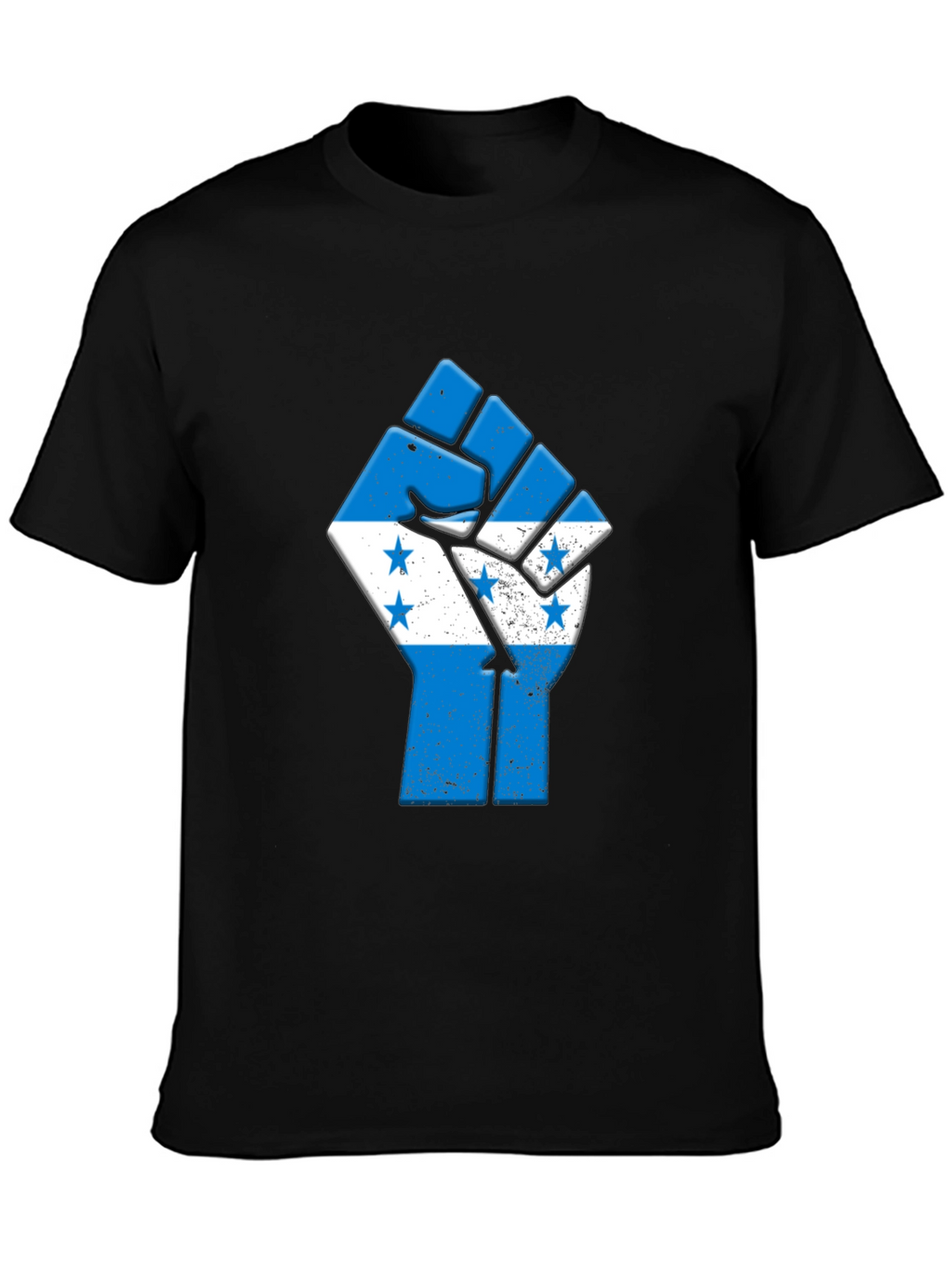 Honduras Fist T-Shirt - Black Pride Tee