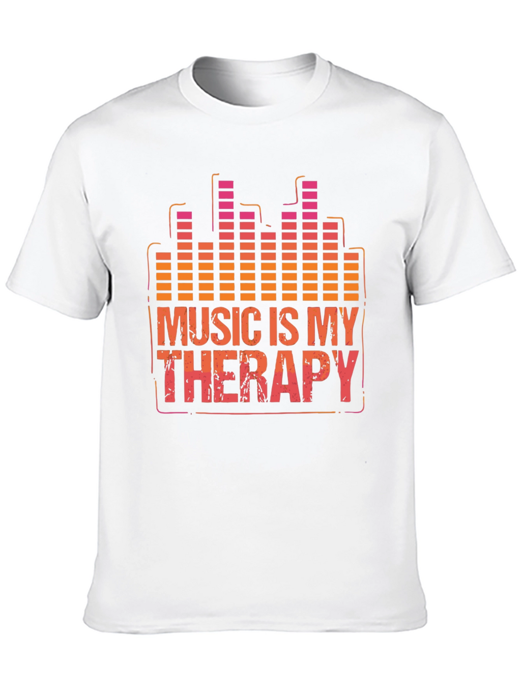 Music Therapy T-Shirt - Graphic Print