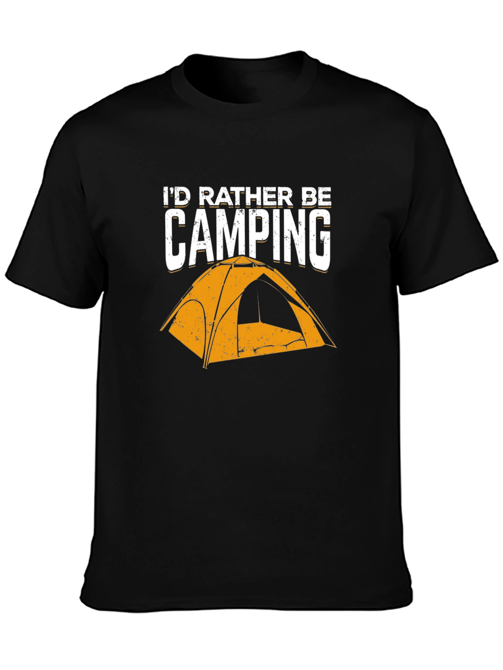 Id Rather Be Camping Graphic T-Shirt