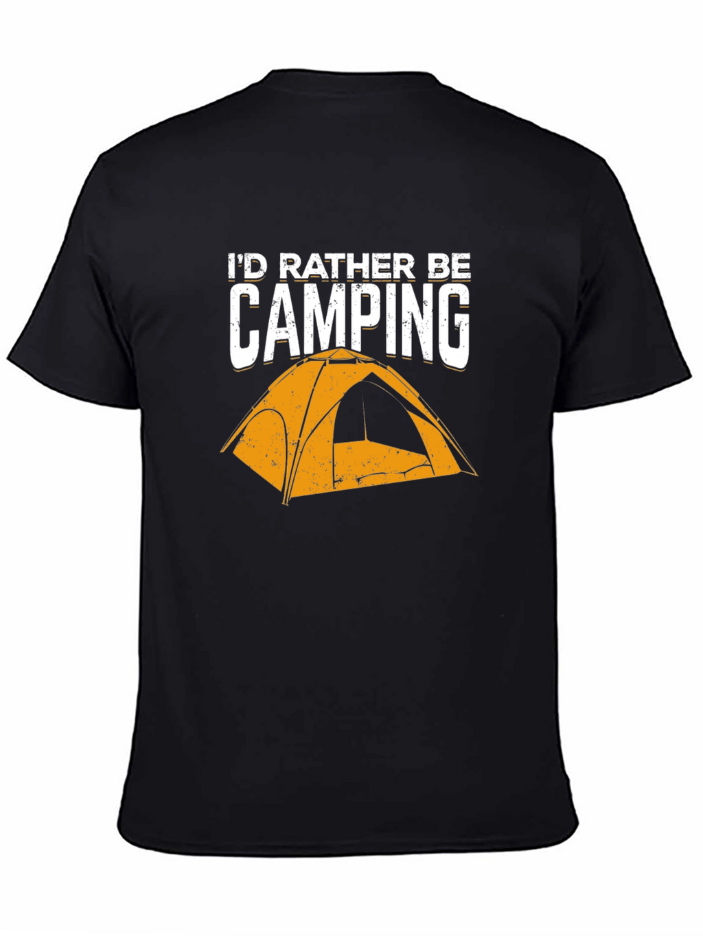 Id Rather Be Camping Graphic T-Shirt