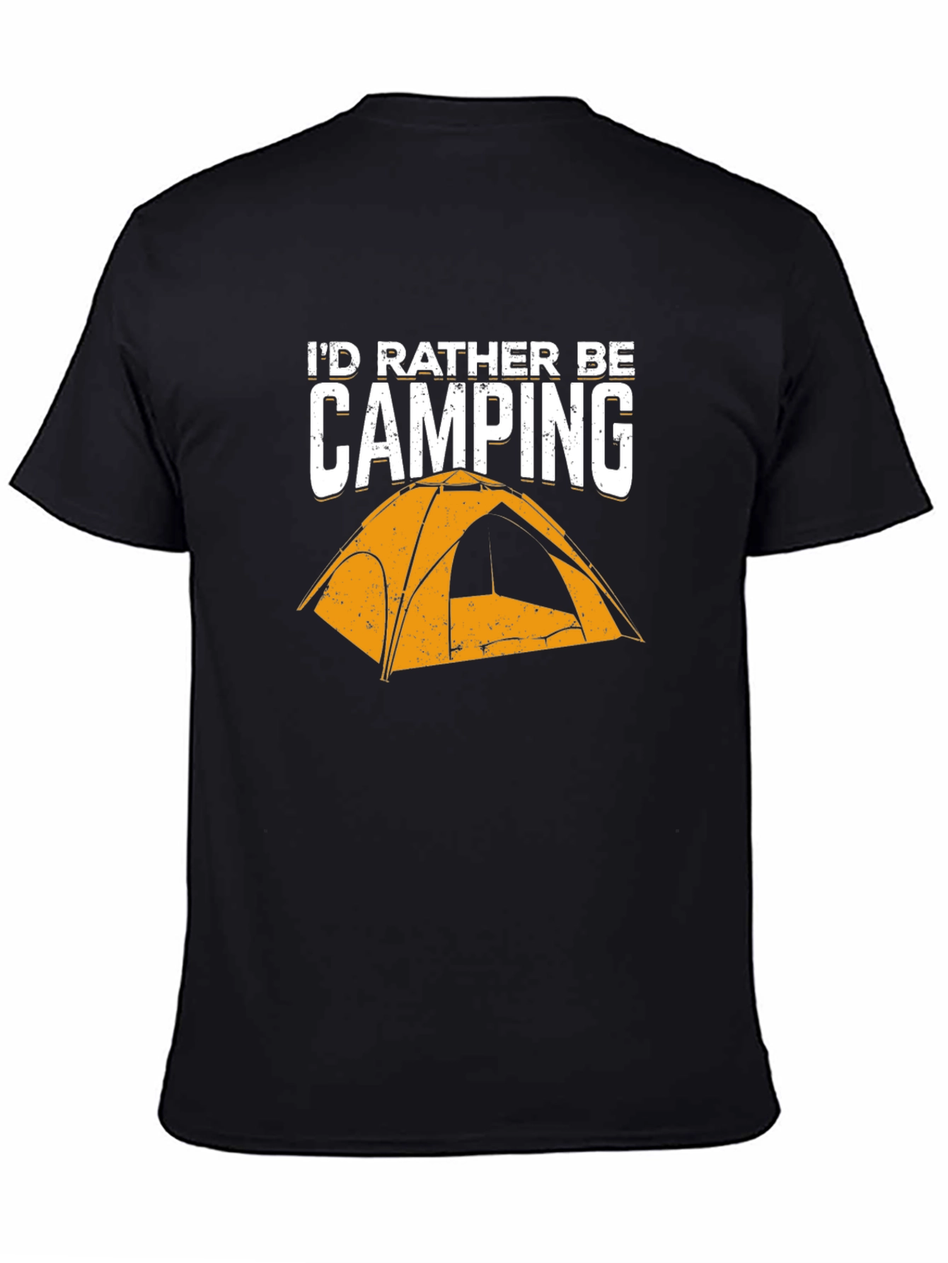 Id Rather Be Camping Graphic T-Shirt