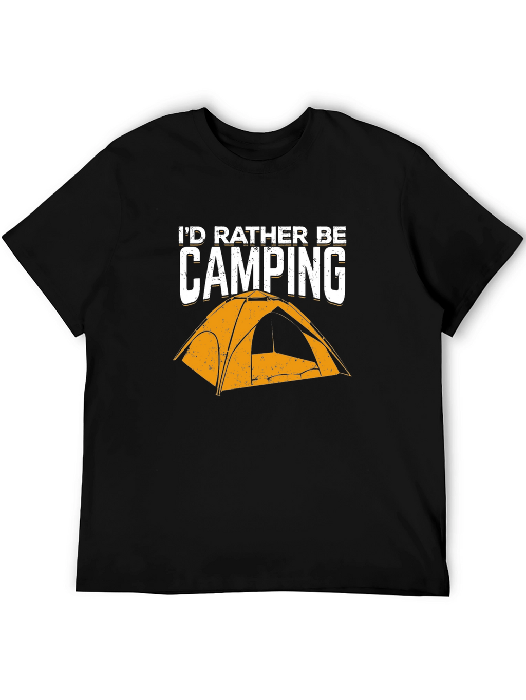 Id Rather Be Camping Graphic T-Shirt