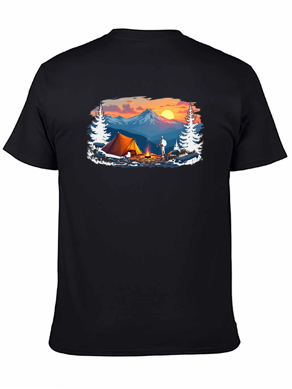 Camping Graphic T-Shirt