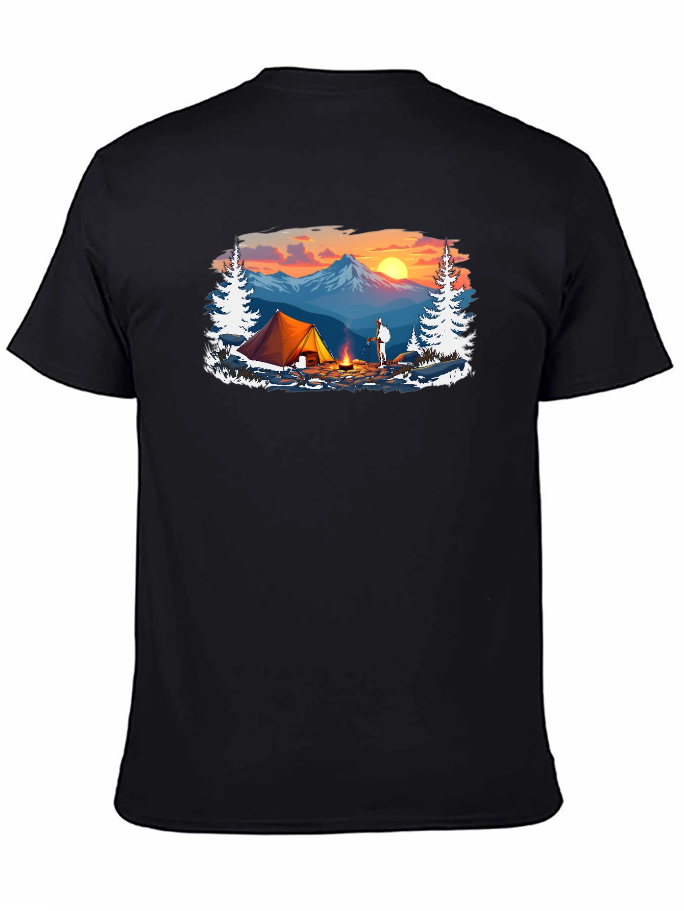Camping Graphic T-Shirt