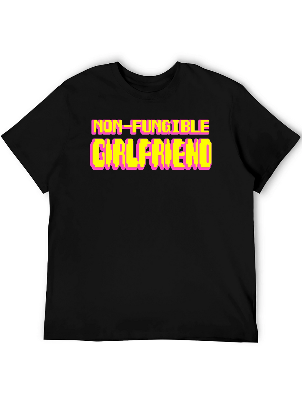 Non-Fungible Girlfriend Black T-Shirt