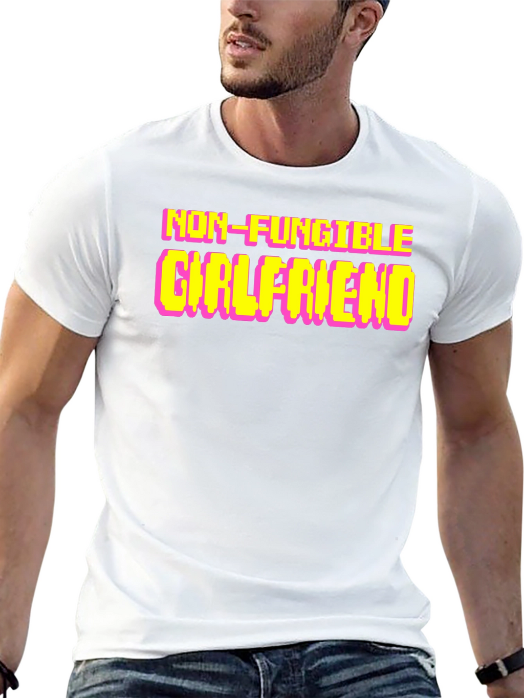 Non-Fungible Girlfriend Black T-Shirt