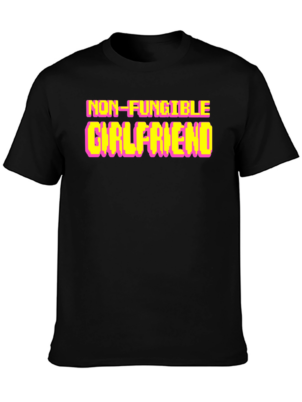 Non-Fungible Girlfriend Black T-Shirt