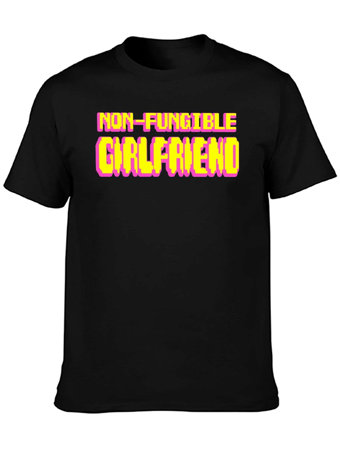 Non-Fungible Girlfriend Black T-Shirt