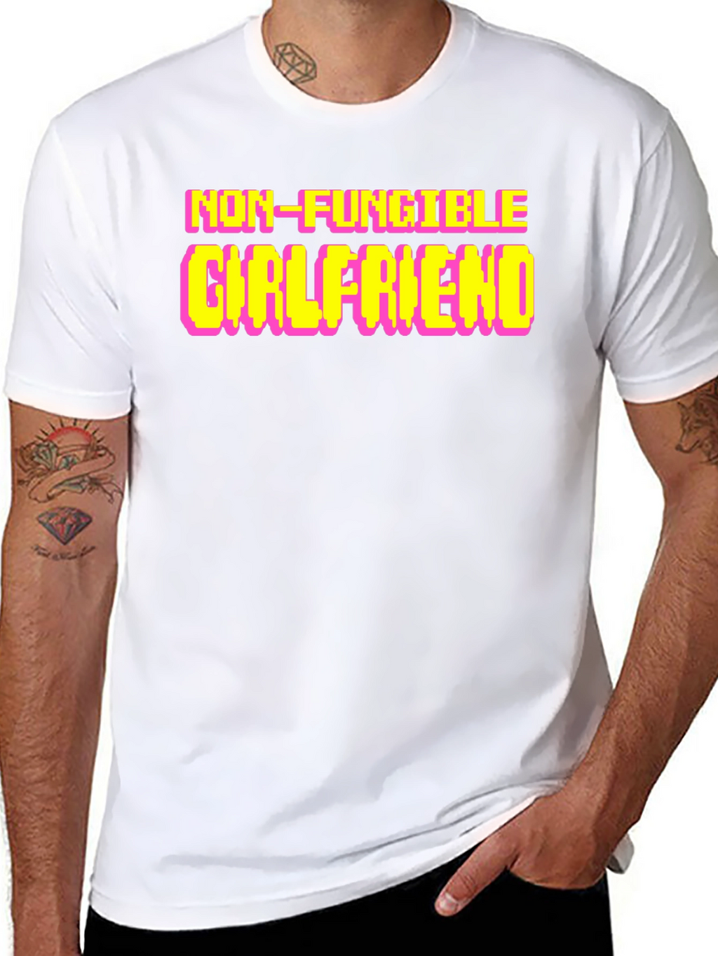 Non-Fungible Girlfriend Black T-Shirt
