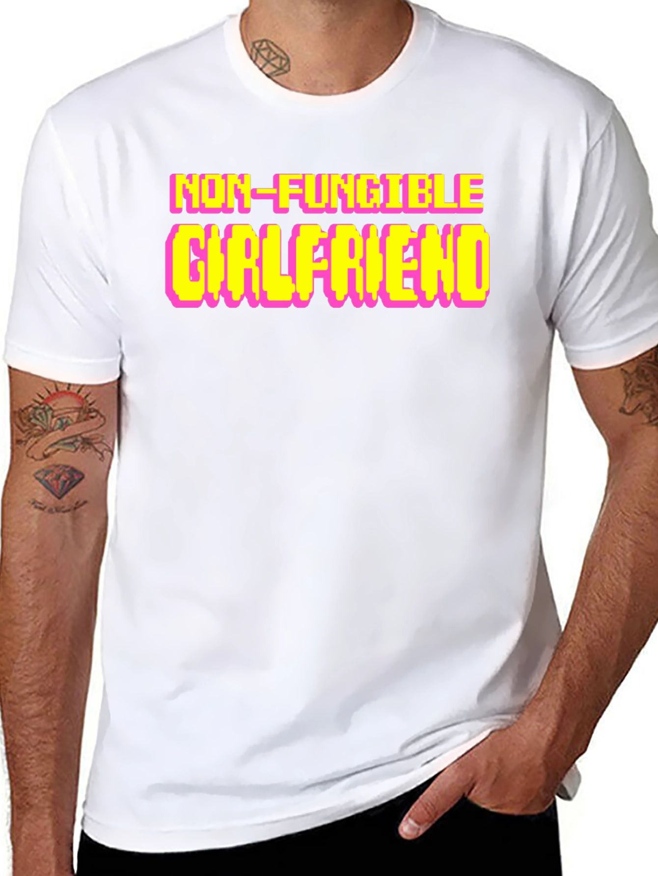 Non-Fungible Girlfriend Black T-Shirt