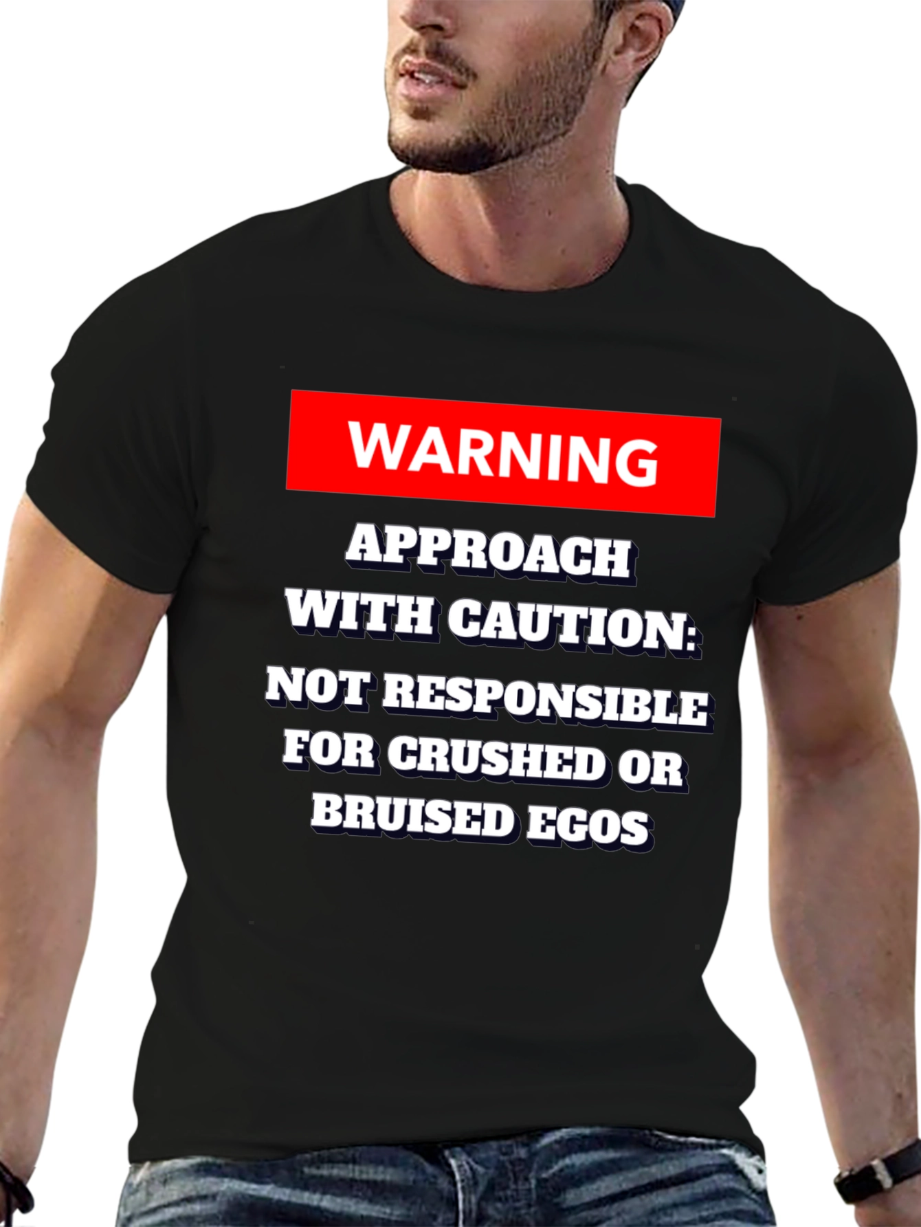 Warning Approach With Caution T-Shirt