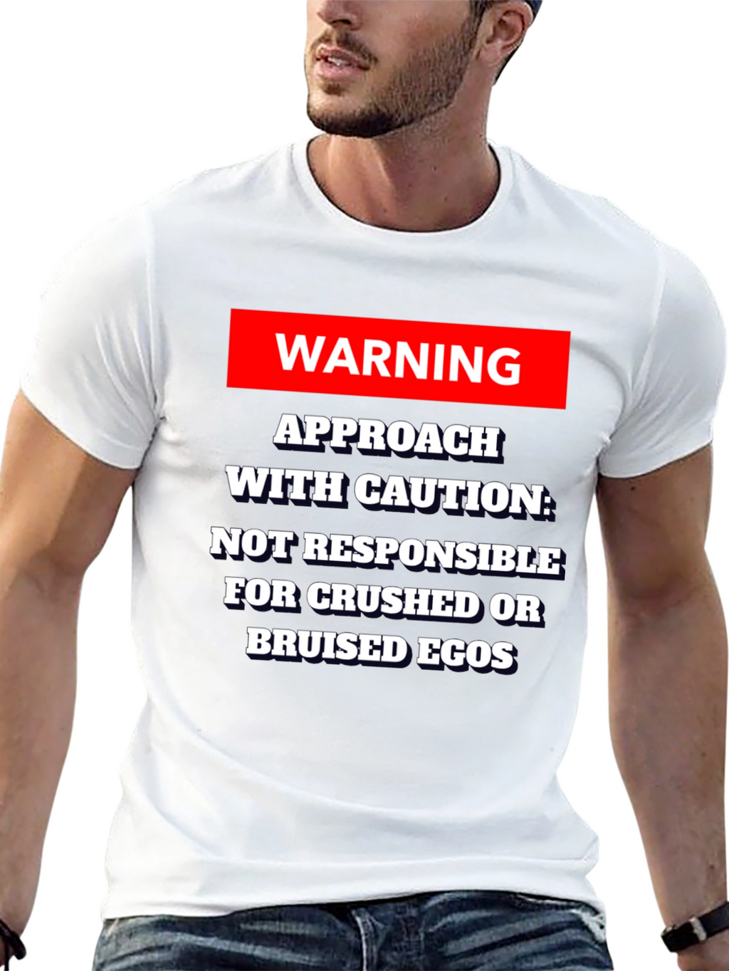 Warning Approach With Caution T-Shirt