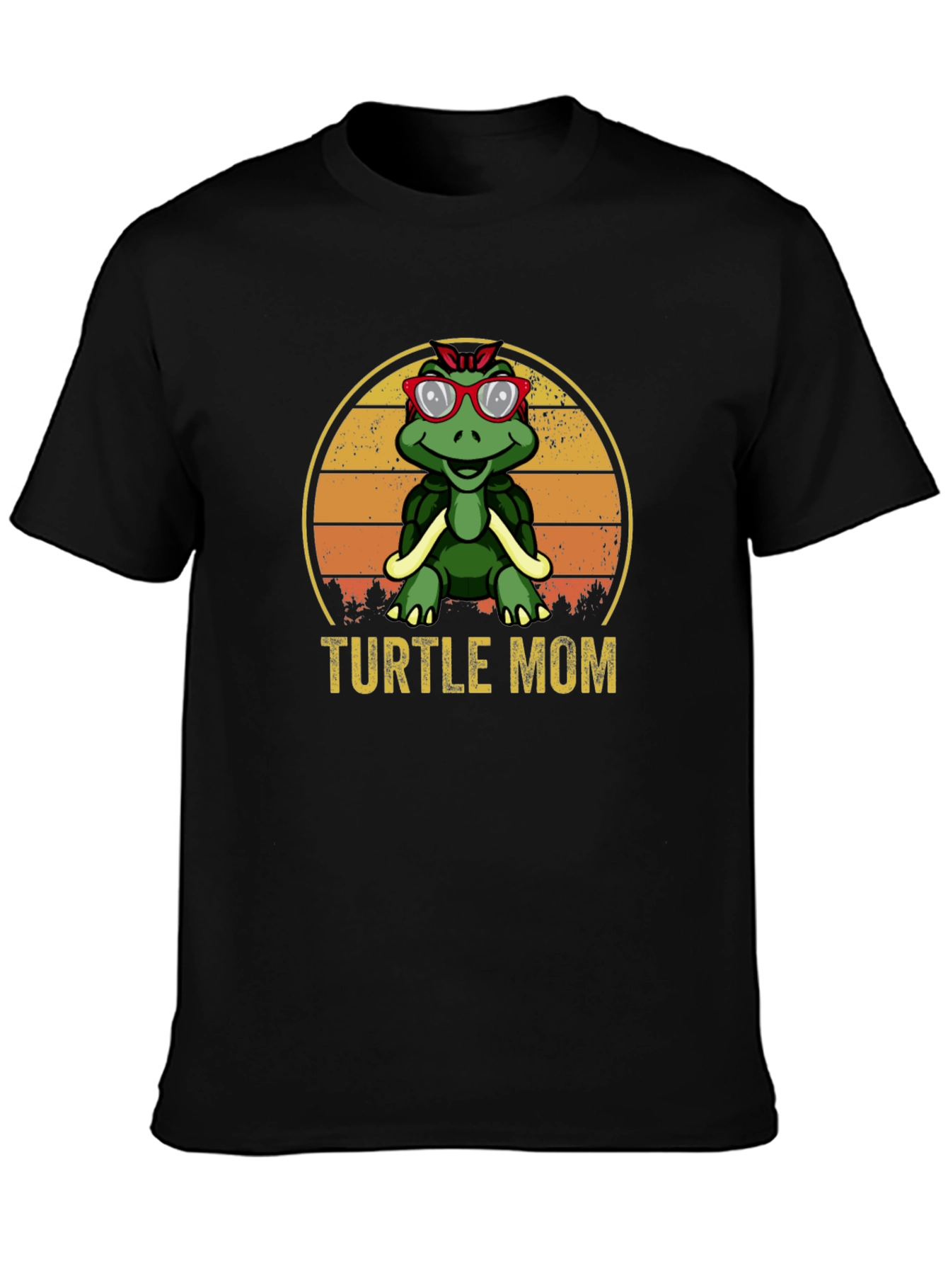 Turtle Mom T-Shirt - Cute Animal Lover Tee