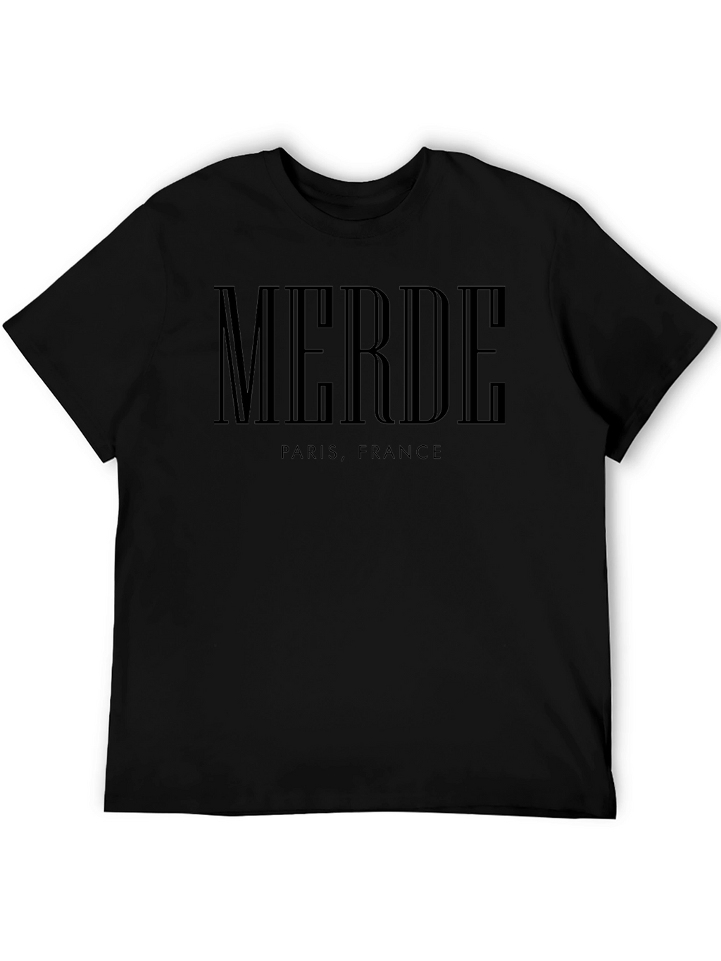 Merde Paris France Graphic Tee