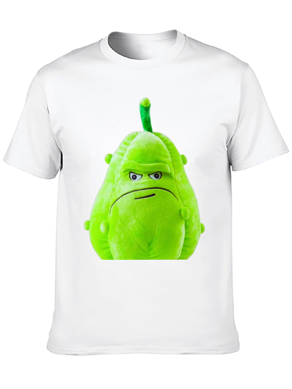 Grumpy Green Squash T-Shirt - Unique Novelty Tee