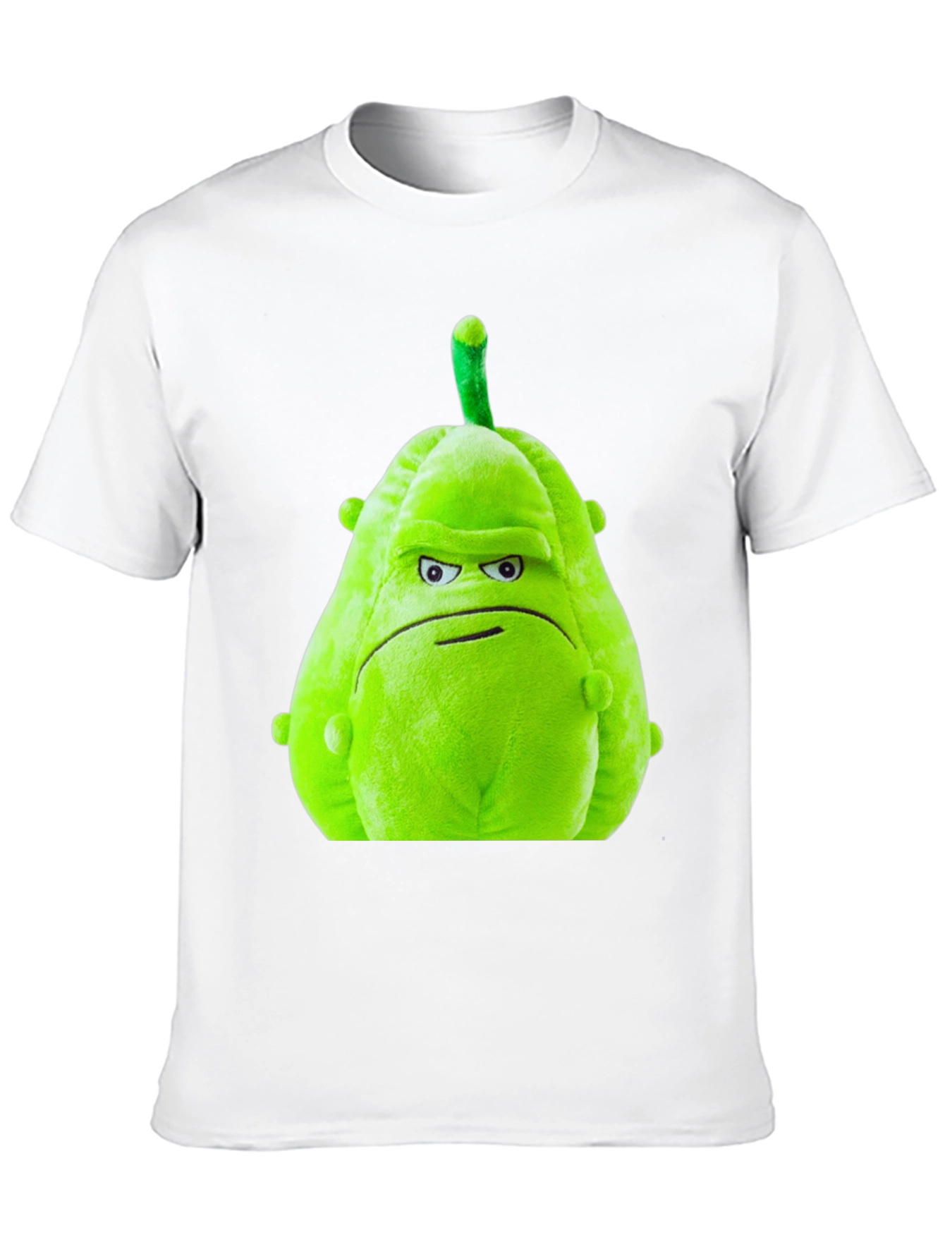 Grumpy Green Squash T-Shirt - Unique Novelty Tee