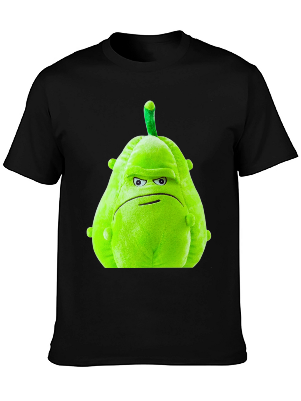 Grumpy Green Squash T-Shirt - Unique Novelty Tee