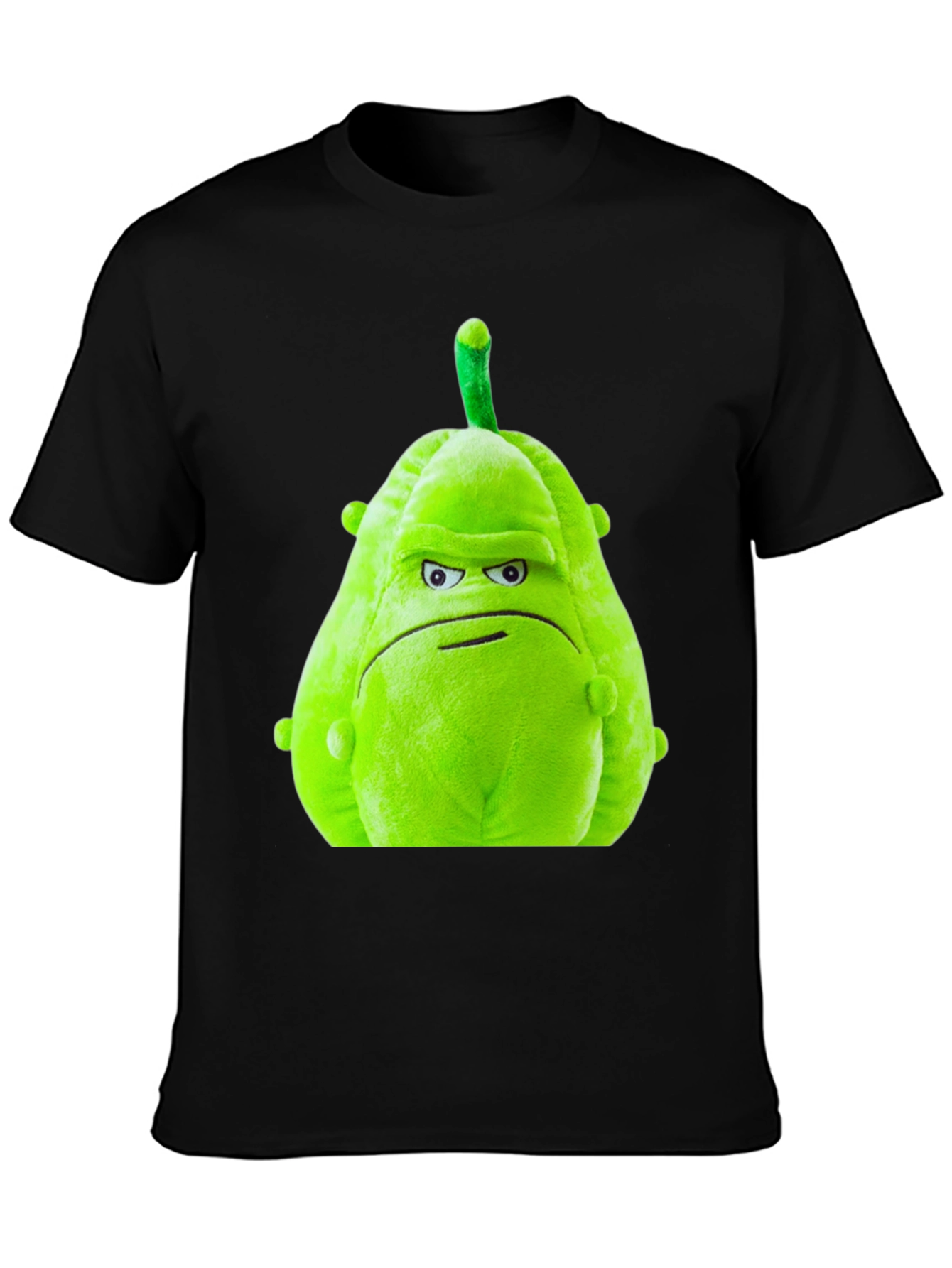 Grumpy Green Squash T-Shirt - Unique Novelty Tee