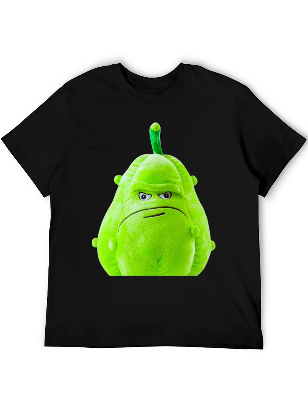 Grumpy Green Squash T-Shirt - Unique Novelty Tee
