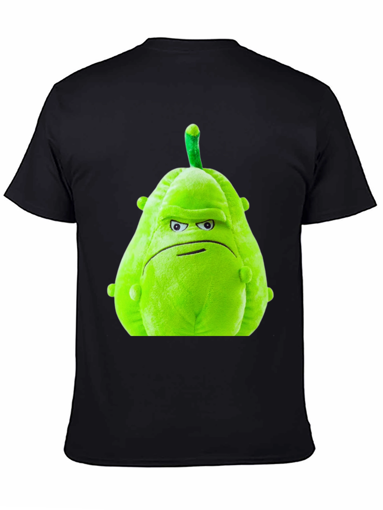 Grumpy Green Squash T-Shirt - Unique Novelty Tee