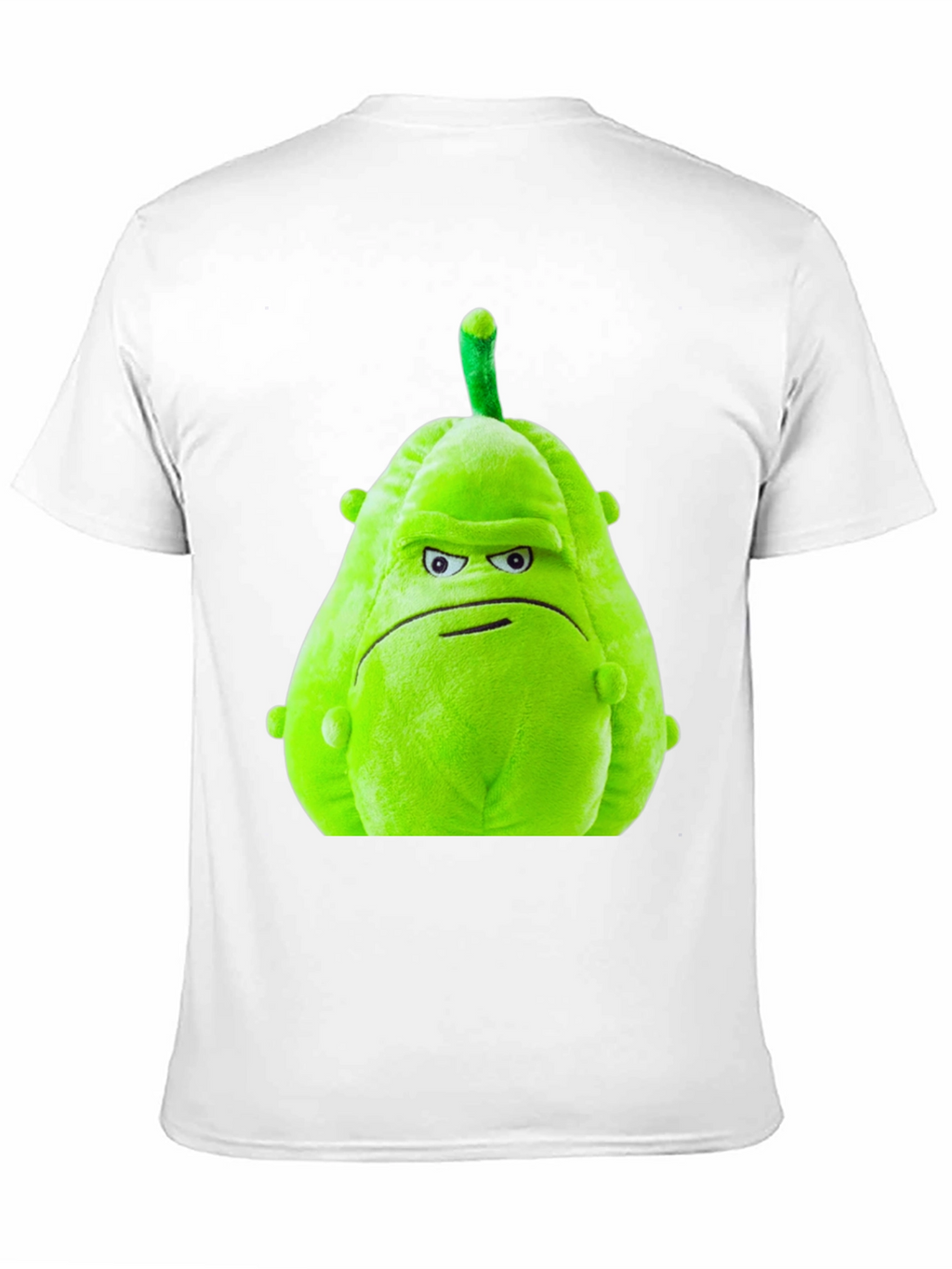 Grumpy Green Squash T-Shirt - Unique Novelty Tee